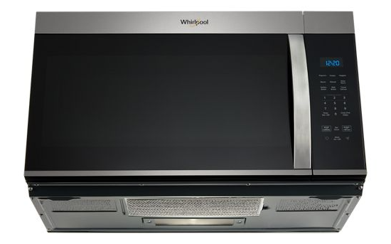 Whirlpool 30’ W 1.7 cu. ft Over the range Microwave with 1000-Watts Cooking Power WMMS3130RZ