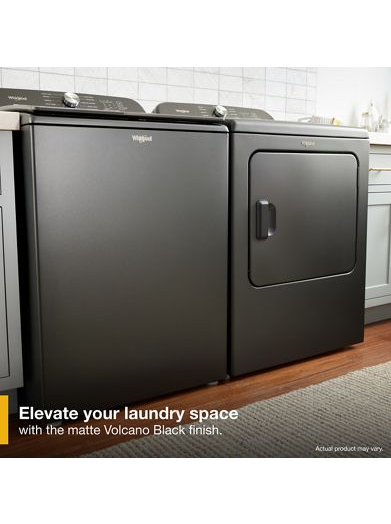 7.0 Cu. Ft. Whirlpool® Top Load Electric Dryer with Moisture Sensor WED6150PB