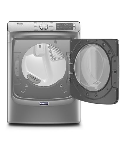 Maytag Smart Front Load Electric Dryer with Extra Power and Advanced Moisture Sensing with industry-exclusive extra moisture sensor - 7.3 cu. ft. MED8630HC