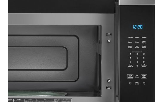 Whirlpool 30’ W 1.7 cu. ft Over the range Microwave with 1000-Watts Cooking Power WMMS3130RB