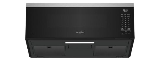 Whirlpool 1.1 cu. ft. Low Profile Microwave Hood Combination WMML5530RZ