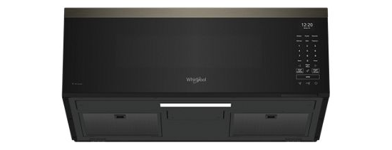 Whirlpool 1.1 cu. ft. Low Profile Microwave Hood Combination WMML5530RV