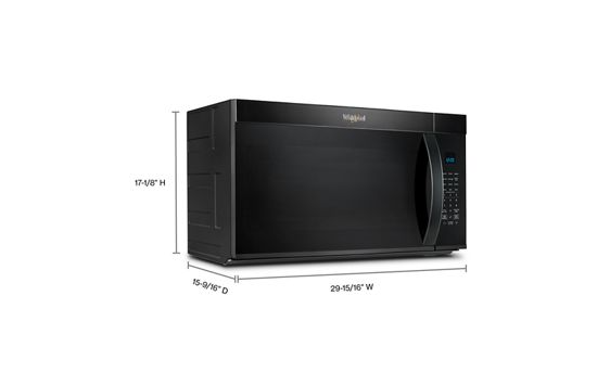 Whirlpool 30’ W 1.9 cu. ft Over the range Microwave with Sensor Cooking WMMS3330RB