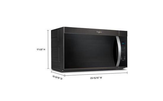 Whirlpool 30’ W 1.9 cu. ft Over the range Microwave with Sensor Cooking WMMS3330RV