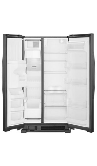 Whirlpool 33-inch Wide Side-by-Side Refrigerator - 21 cu. ft. WRS311SDHB