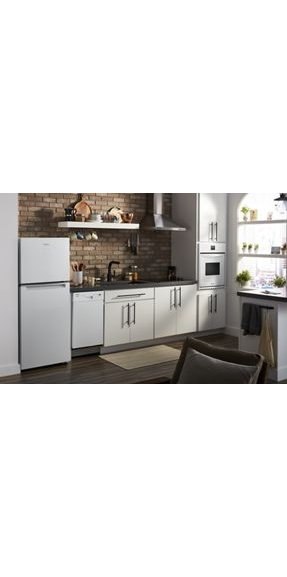 Whirlpool 24-inch Wide Top-Freezer Refrigerator - 11.6 cu. ft. WRT312CZJW