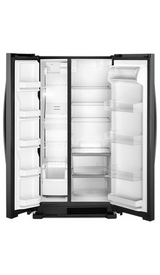 Whirlpool 33-inch Wide Side-by-Side Refrigerator - 22 cu. ft. WRS312SNHB