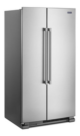 Maytag 36-Inch Wide Side-by-Side Refrigerator - 25 cu. ft. MSS25N4MKZ