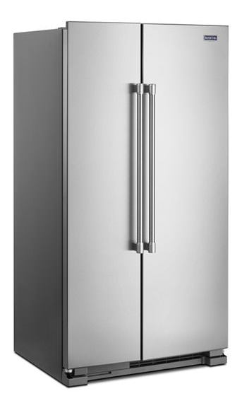 Maytag 36-Inch Wide Side-by-Side Refrigerator - 25 cu. ft. MSS25N4MKZ