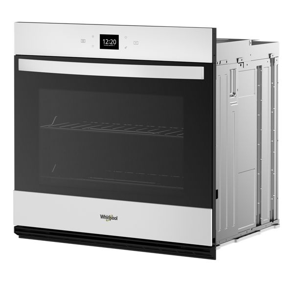 Whirlpool 5.0 Cu. Ft. Single Wall Oven with Air Fry When Connected WOES5030LW