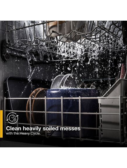 Whirlpool Quiet Dishwasher with Heat Dry WDF332PAMB