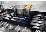 Whirlpool 30-inch Gas Cooktop with 2-in-1 Hinged Grate to Griddle WCGK7530PS