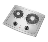 Whirlpool® 21-inch Electric Cooktop with High-Speed Elements RCS2012RS