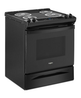 Whirlpool 4.8 Cu. Ft. Electric Range with Frozen Bake Technology WEC310S0LB