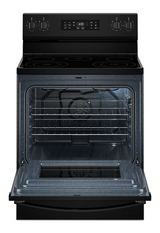 Whirlpool 30-inch Electric Range with Air Cooking Technology and Steam Clean WFES4530SB