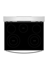 Whirlpool 30-inch Electric Range with Air Cooking Technology and Steam Clean WFES4530SS