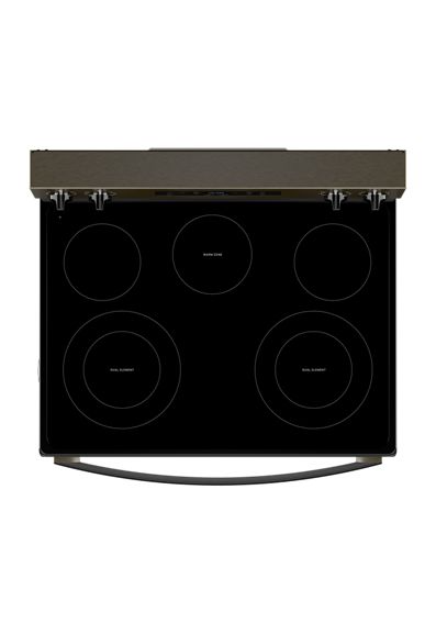 Whirlpool 30-inch Electric Range with Air Cooking Technology and Steam Clean WFES4530SV