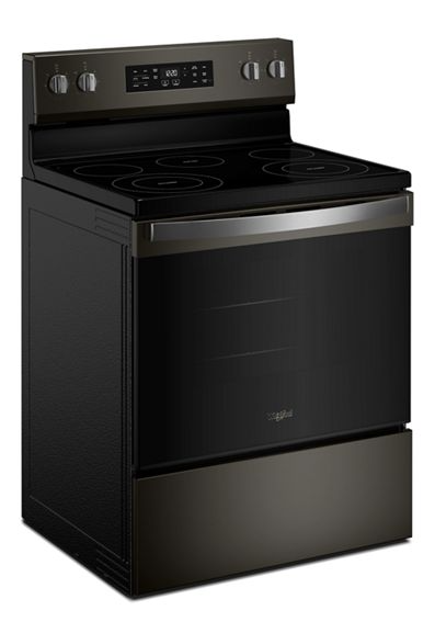 Whirlpool 30-inch Electric Range with Air Cooking Technology and Steam Clean WFES4530SV