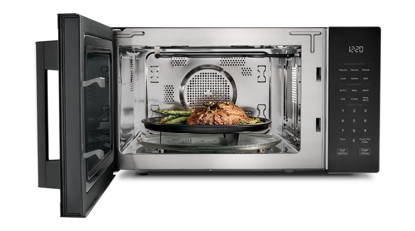 Whirlpool 1.0 cu. ft. Stainless Steel All-In-One Multifunctional Countertop Microwave With Air Fry - 900 watt WMCS5522RB