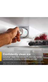 Whirlpool 36-Inch French Door Refrigerator with Ice Maker - 31 cu. ft. WRFF3136SB