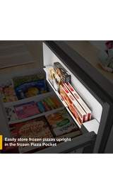 Whirlpool 36-Inch French Door Refrigerator with Ice Maker - 31 cu. ft. WRFF3136SB