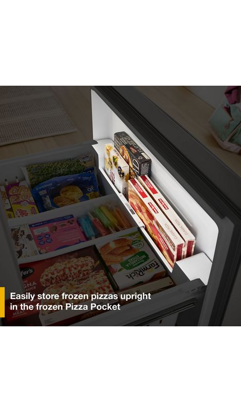 Whirlpool 36-Inch French Door Refrigerator with Ice Maker - 31 cu. ft. WRFF3136SB