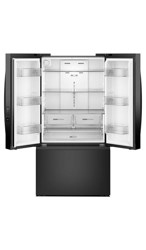 Whirlpool 36-Inch French Door Refrigerator with Ice Maker - 31 cu. ft. WRFF3136SB