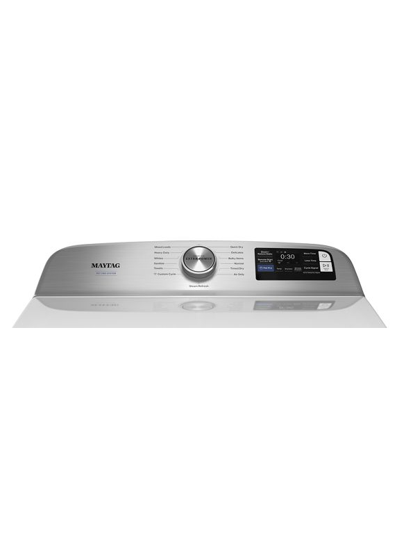 Maytag 7.4 cu ft. Smart Top Load Dryer with Pet Pro Option MED7205RW