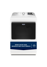 Maytag 7.4 cu ft. Smart Top Load Dryer with Pet Pro Option MED7205RW