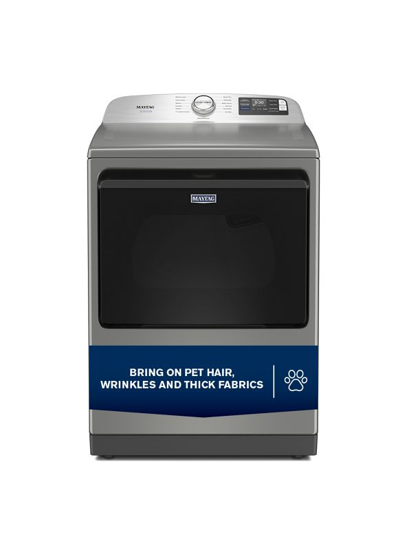Maytag 7.4 cu ft. Smart Top Load Dryer with Pet Pro Option MGD7205RR