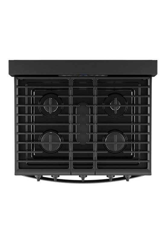 Whirlpool 30-inch Gas Range with Air Cooking Technology and Steam Clean WFGS4530SB