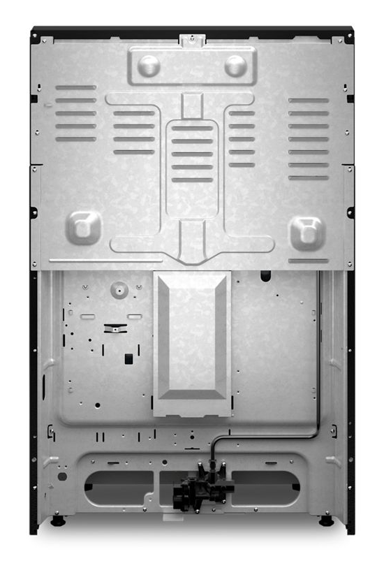 Whirlpool 30-inch Gas Range with Air Cooking Technology and Steam Clean WFGS4530SB