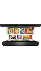 Whirlpool® 29 Cu. Ft. Family-Sized Capacity French Door Refrigerator with Flexible Temperature Drawer WRMF3536SV