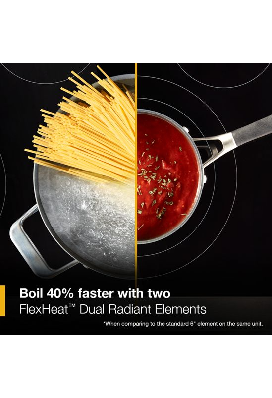 Whirlpool 30-inch Electric Range with Air Cooking Technology WFES5730SW