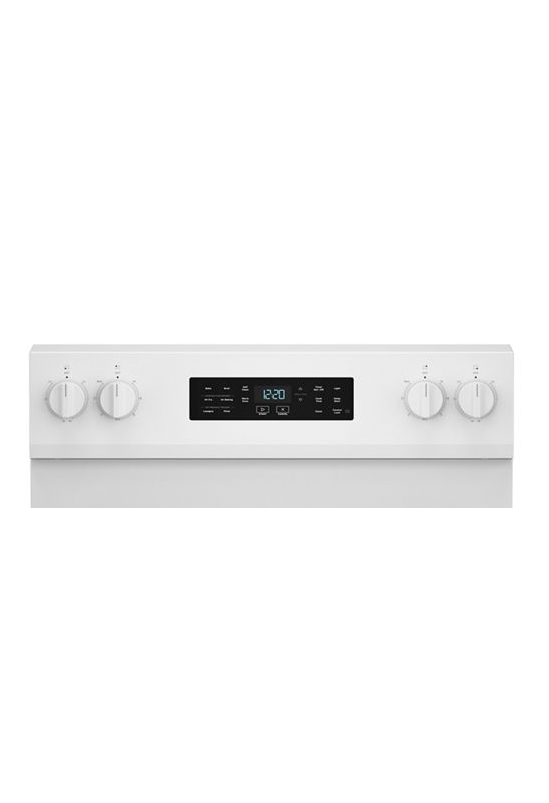 Whirlpool 30-inch Electric Range with Air Cooking Technology WFES5730SW