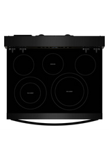 Whirlpool 30-inch Electric Range with Air Cooking Technology WFES5730SB