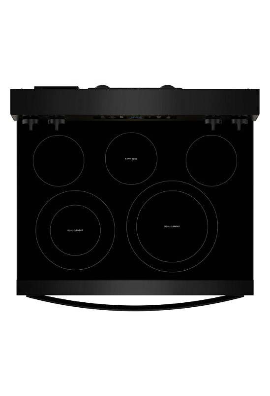 Whirlpool 30-inch Electric Range with Air Cooking Technology WFES5730SB