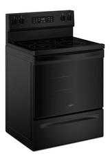 Whirlpool 30-inch Electric Range with Air Cooking Technology WFES5730SB