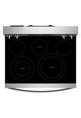 Whirlpool 30-inch Electric Range with Air Cooking Technology WFES5730SZ