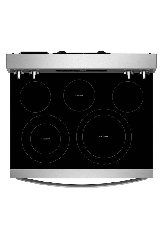 Whirlpool 30-inch Electric Range with Air Cooking Technology WFES5730SZ