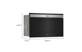 Whirlpool 1.1 cu. ft. Built-In Smart Multifunctional Microwave Oven with Air Fry - 1,000 watts WMBT7030SZ