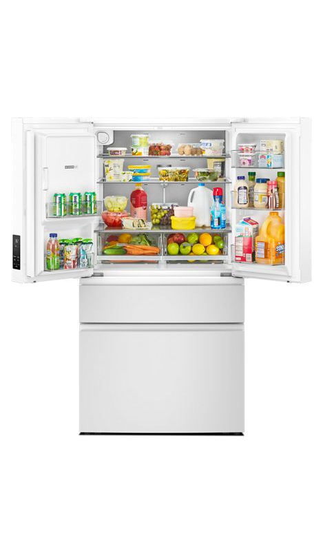 Whirlpool® 29 Cu. Ft. Family-Sized Capacity French Door Refrigerator with Flexible Temperature Drawer WRMF3736SW
