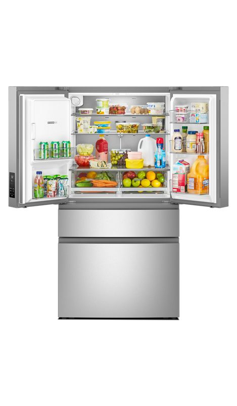 Whirlpool® 29 Cu. Ft. Family-Sized Capacity French Door Refrigerator with Flexible Temperature Drawer WRMF3736SZ