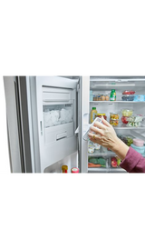 Whirlpool® 29 Cu. Ft. Family-Sized Capacity French Door Refrigerator with Flexible Temperature Drawer WRMF3536SW