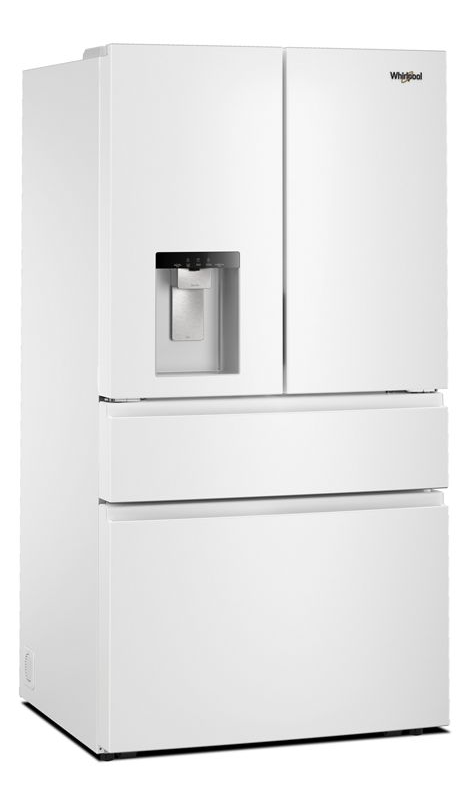 Whirlpool® 29 Cu. Ft. Family-Sized Capacity French Door Refrigerator with Flexible Temperature Drawer WRMF3536SW