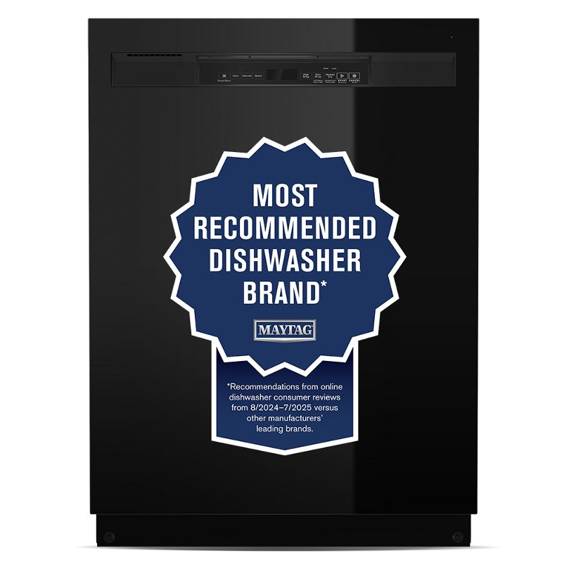 Maytag Stainless steel tub dishwasher with Dual Power filtration MDB4949SKB