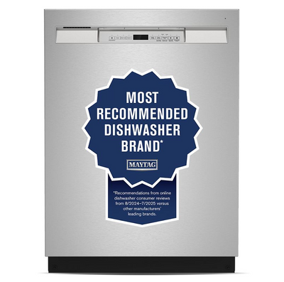 Maytag Stainless steel tub dishwasher with Dual Power filtration MDB4949SKZ