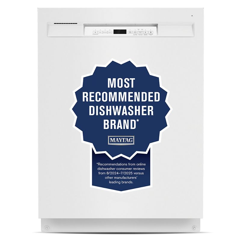 Maytag Stainless steel tub dishwasher with Dual Power filtration MDB4949SKW