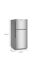 Maytag 30-Inch Wide Top-Freezer Refrigerator with Garage Mode—19 Cu. Ft. MRTX5119SZ