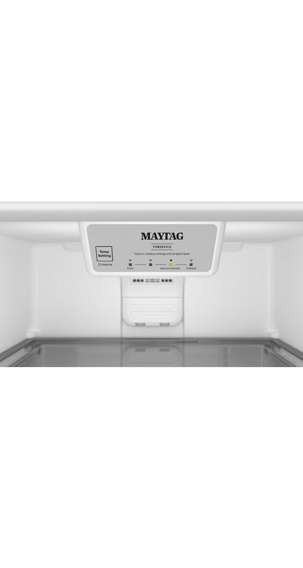 Maytag 30-Inch Wide Top-Freezer Refrigerator with Garage Mode—19 Cu. Ft. MRTX5119SW